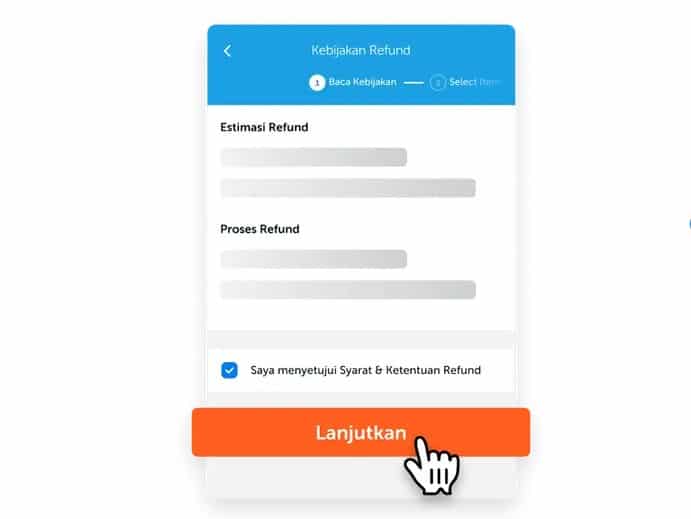 Cara Refund Tiket Garuda di Traveloka Langkah 5