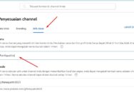 Cara Mengganti Nama Channel Youtube di Laptop Terbaru 2023