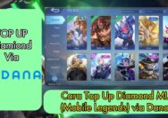 Cara Top Up Diamond ML (Mobile Legends) via Dana